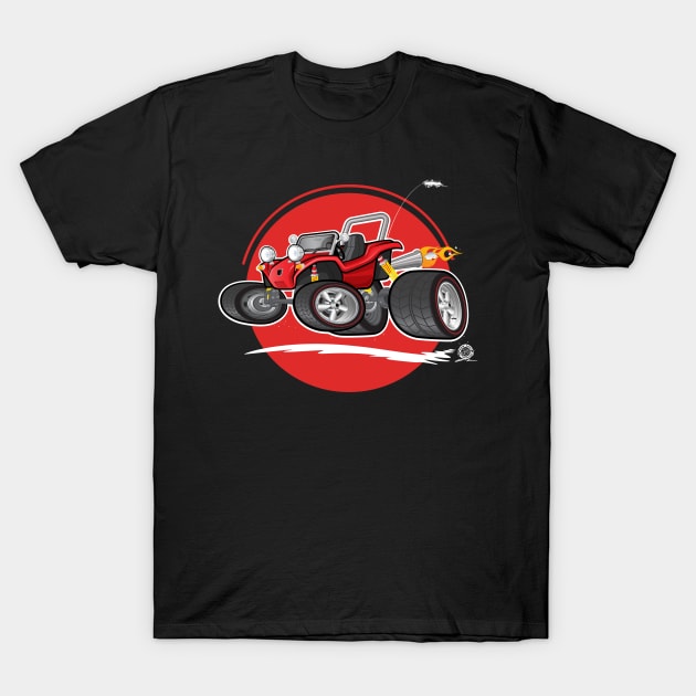 Dune Buggy T-Shirt by Goin Ape Studios